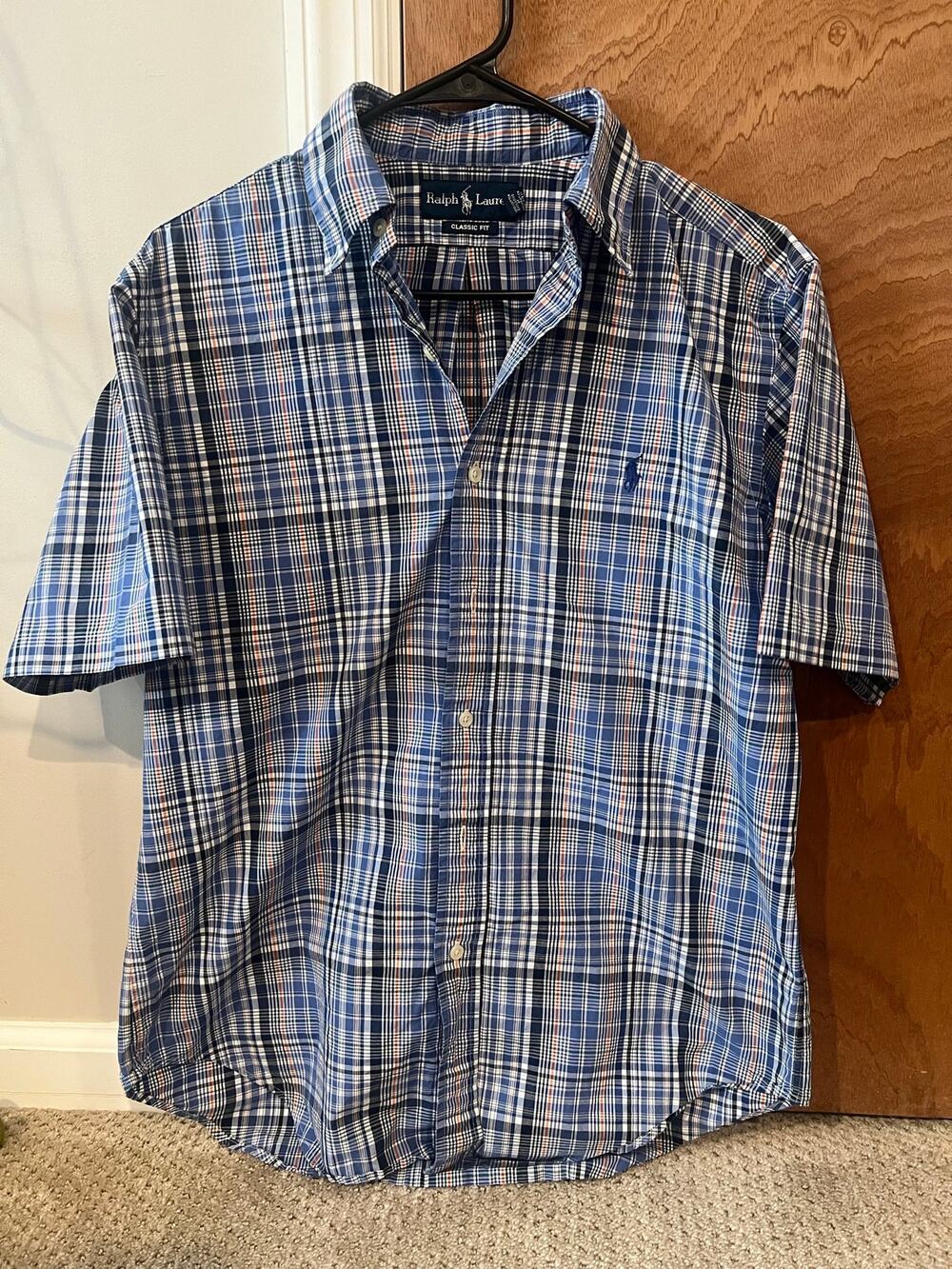 Ralph Lauren Plaid Button Down Shirt